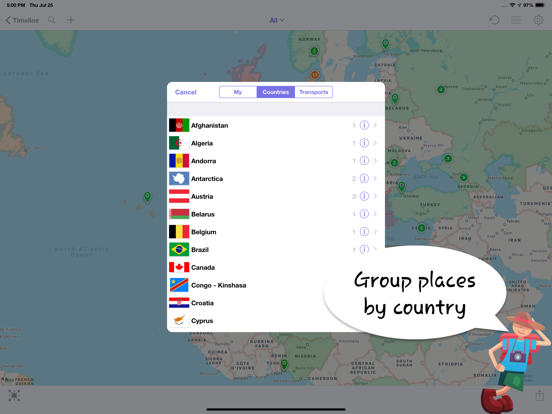 EveryPlace - Where I've been? screenshot 4