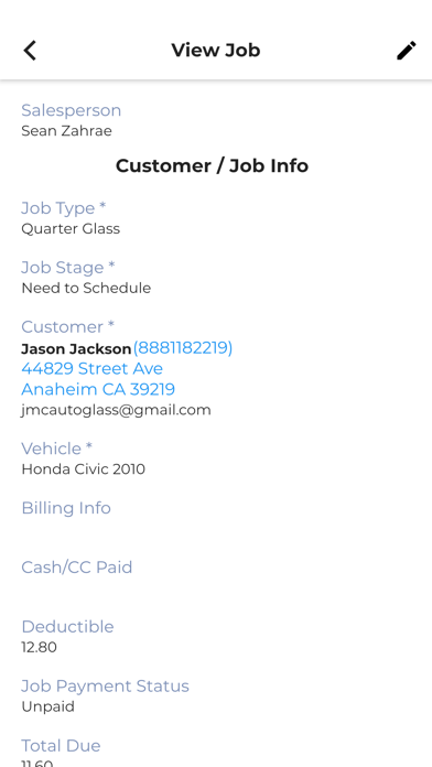 Everything AutoGlass screenshot 2