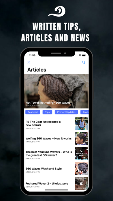 EveryWaver - 360 Waves & Cuts screenshot 2