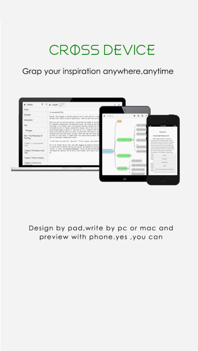 Everywriter - Write novel,book screenshot 1