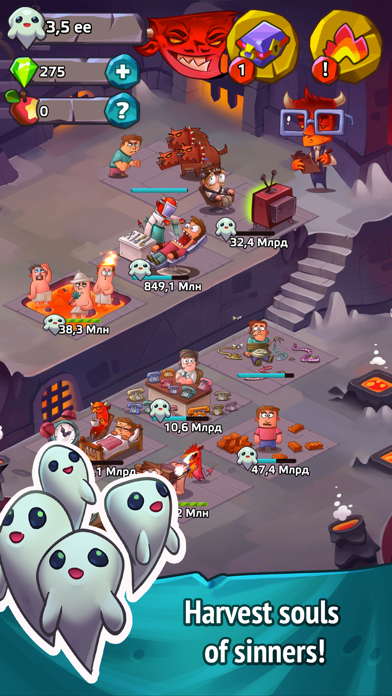Evil Factory: Idle Clicker screenshot 1