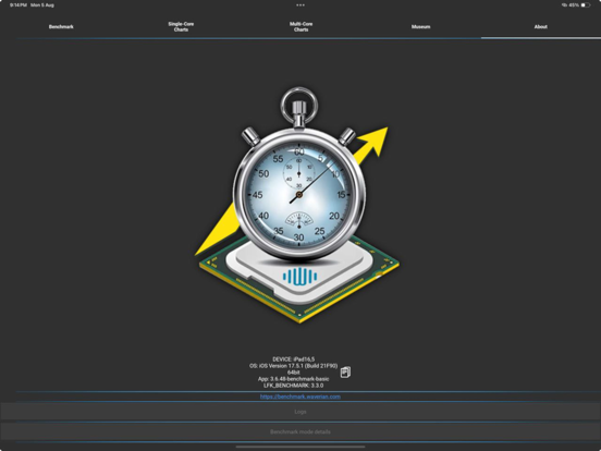 EvoBench screenshot 6