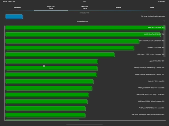 EvoBench screenshot 5