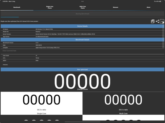 EvoBench screenshot 9
