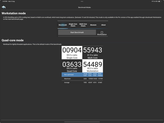 EvoBenchPro screenshot 8