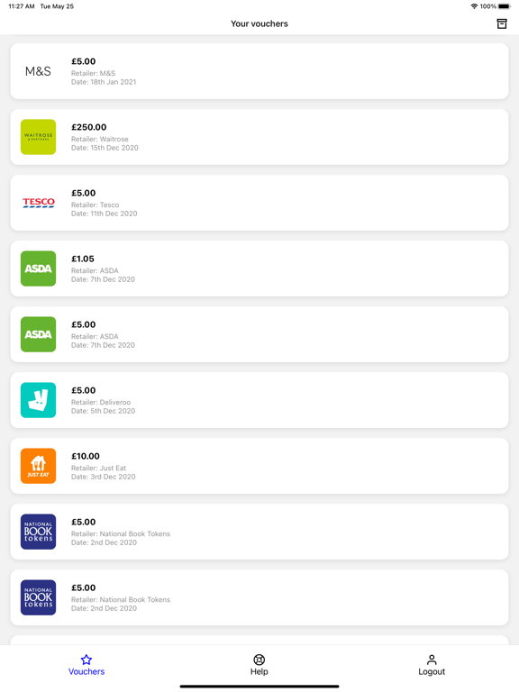 Evouchers.com screenshot 4