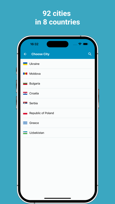 Eway public transport screenshot 1