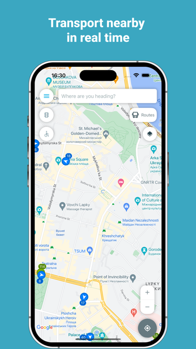 Eway public transport screenshot 9