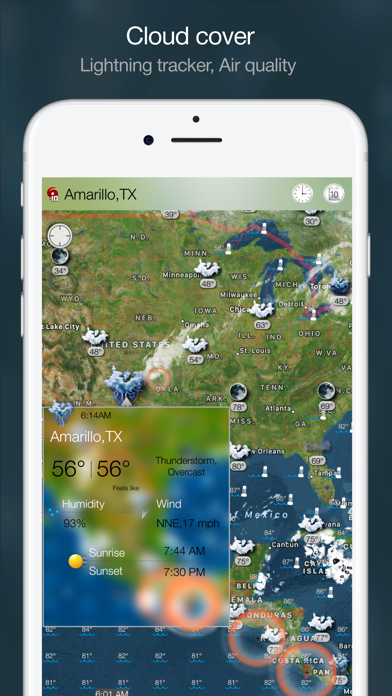 eWeather HD - Weather & Alerts screenshot 1