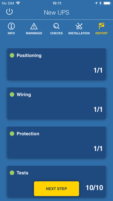ewire UPS screenshot 2