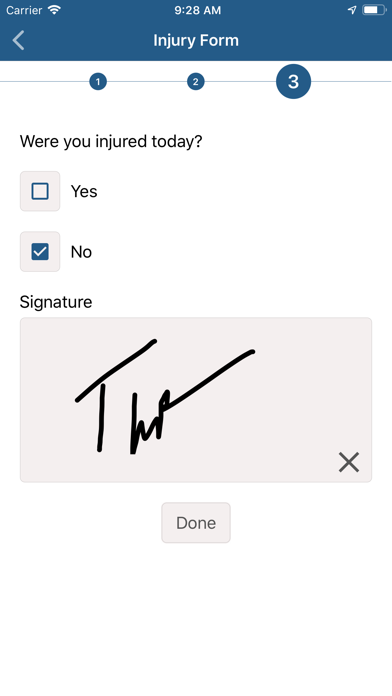 ExakTime Mobile–Time Clock App screenshot 1