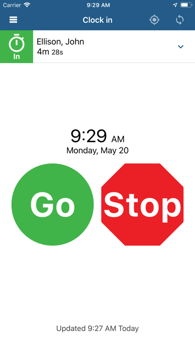 ExakTime Mobile–Time Clock App screenshot 4