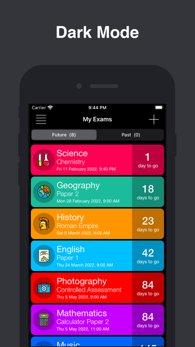 Exam Countdown - School & Uni screenshot 2