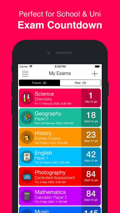 Exam Countdown - School & Uni screenshot 4