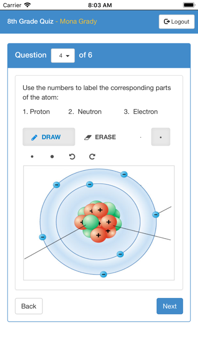 Exam Login screenshot 3