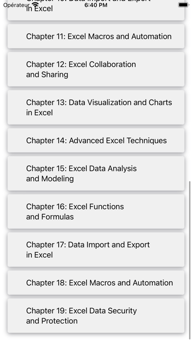 Excel Exam screenshot 5