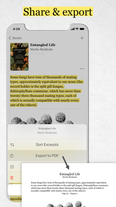 Excerpt - The Book Highlighter screenshot 1