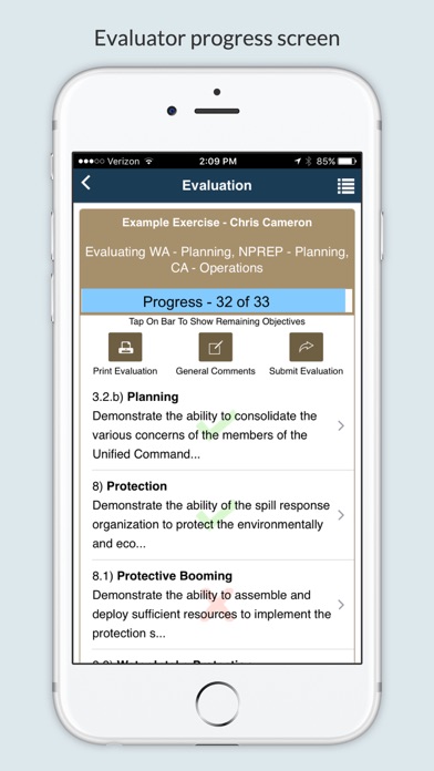 Exercise eVal screenshot 5