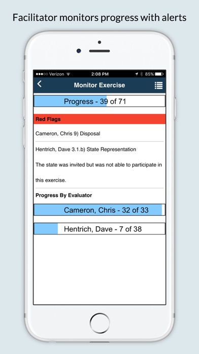 Exercise eVal screenshot 2