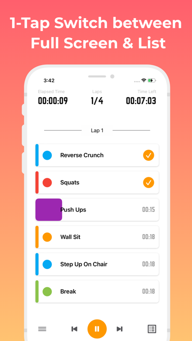 Exercise Timer: Interval Timer screenshot 4