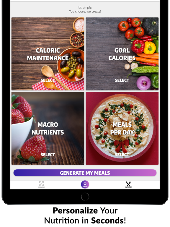 Exerprise Workout Meal Planner screenshot 9