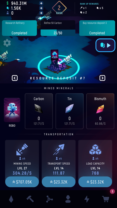 ExoMiner - Idle Miner Universe screenshot 1
