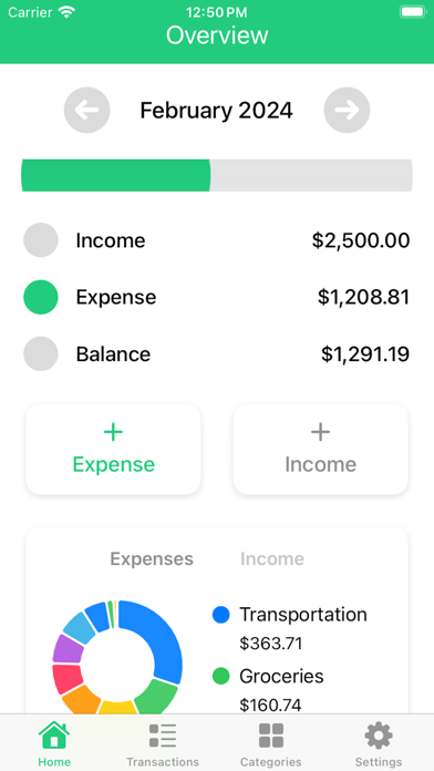 Expense & Income Tracker Daily screenshot 3