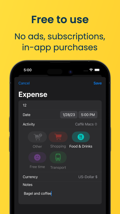 Expense Tracker & Money screenshot 5