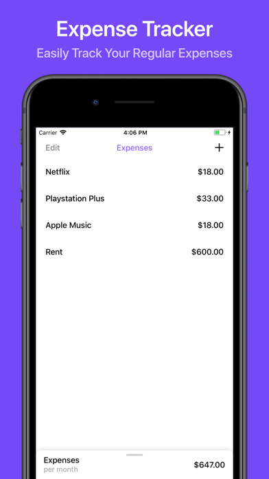 Expense Tracker screenshot 2