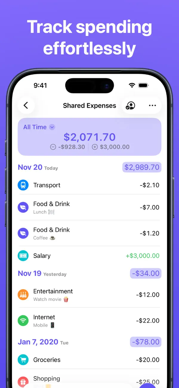 Expenses: Spending Tracker screenshot 6