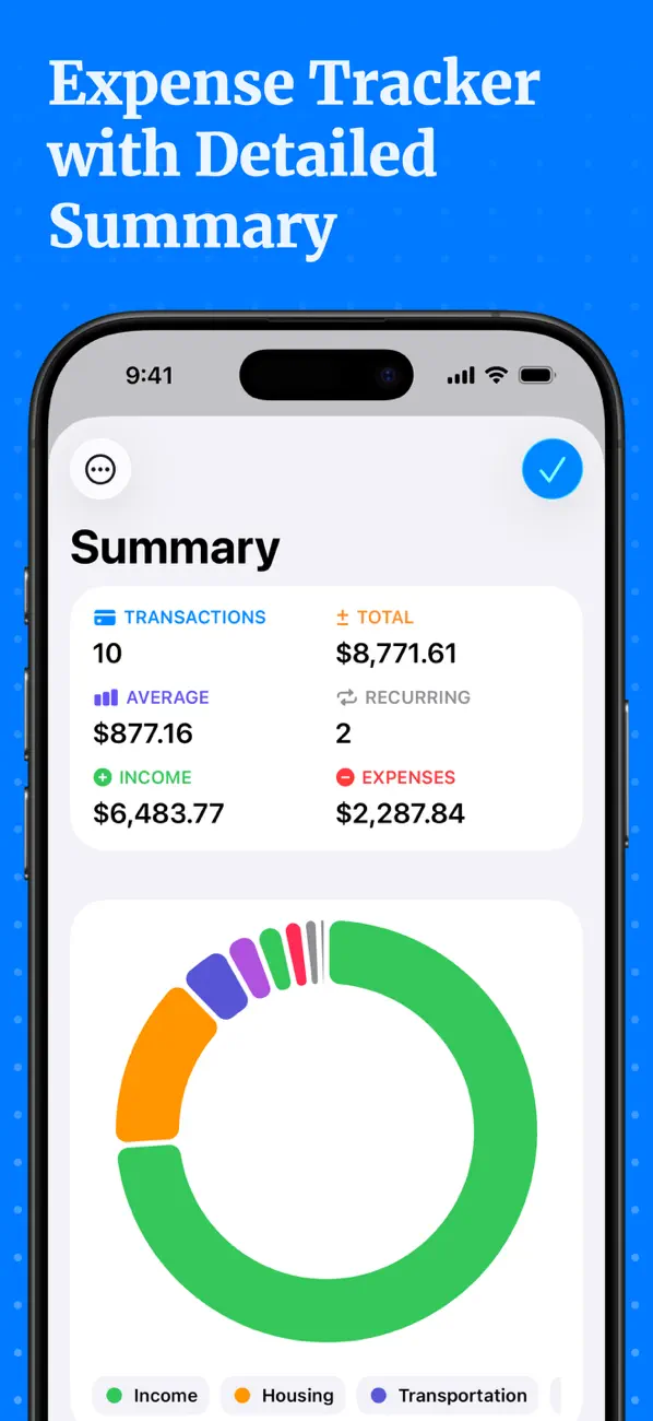 Finance Tracker - Accountit screenshot 2