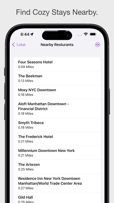 Explore Nearby Food - Lokal screenshot 1