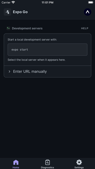 Expo Go screenshot 1