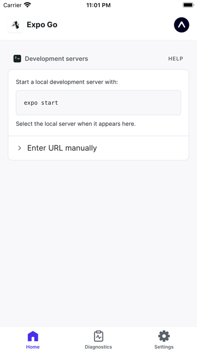 Expo Go screenshot 2