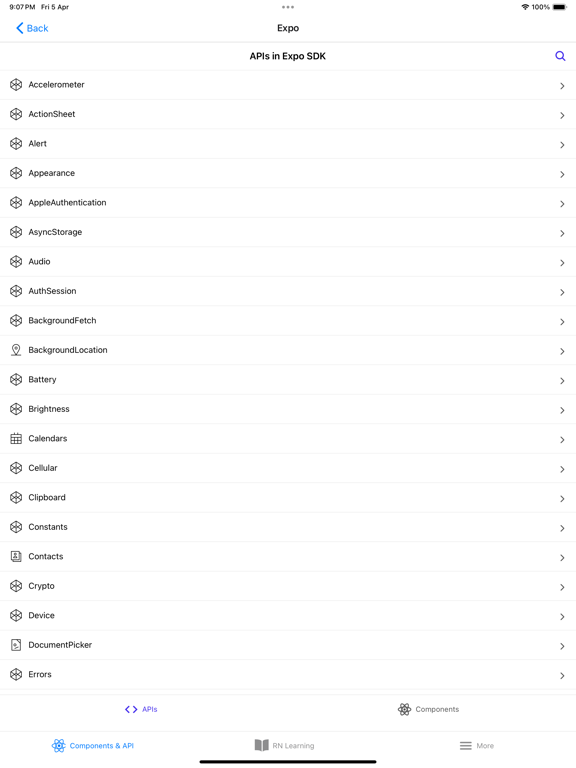 Expo & React Native components screenshot 7
