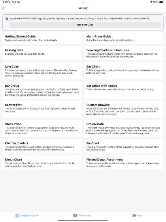 Expo & React Native components screenshot 4