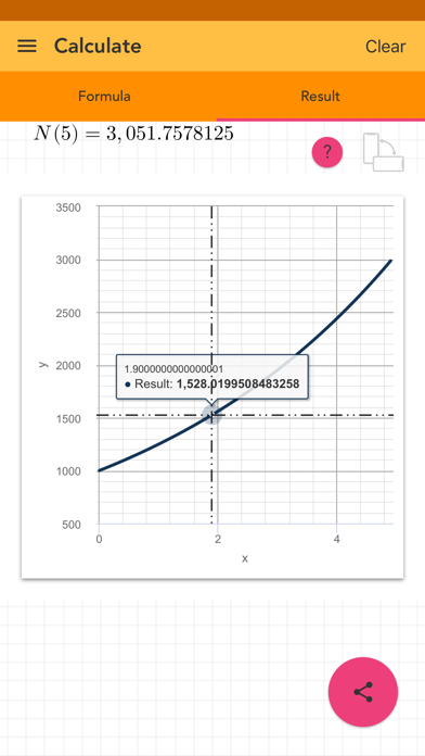 Exponential Growth and Decay screenshot 2