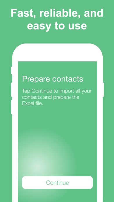 Export Contacts to Excel screenshot 5