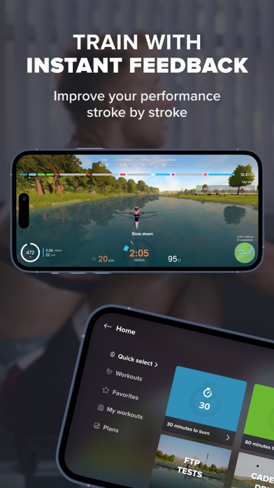 EXR | Virtual indoor rowing screenshot 2