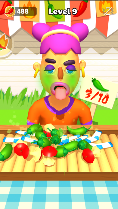 Extra Hot Chili 3D:Pepper Fury screenshot 1