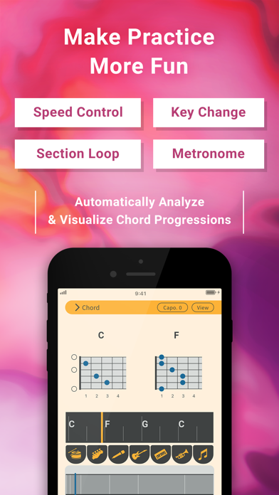Extrack: Stem Separator,Chord screenshot 1