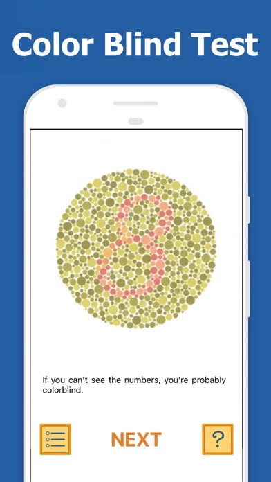 Eye Test: Vision & Color Blind screenshot 3