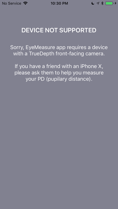 EyeMeasure screenshot 1