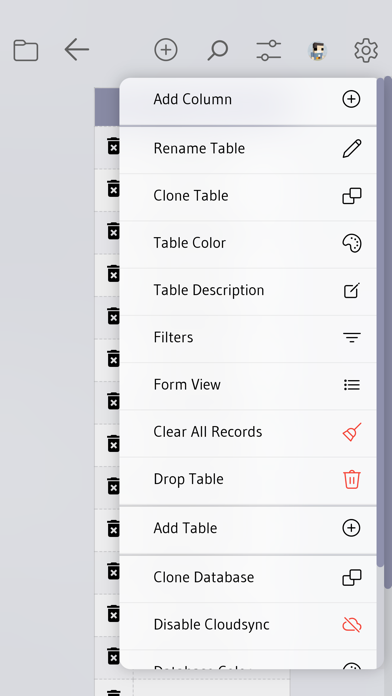 EZ Database screenshot 1