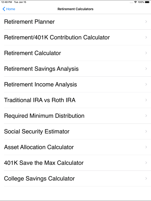 EZ Financial Calculators screenshot 3