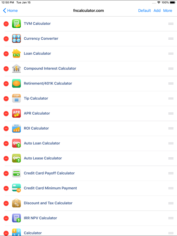 EZ Financial Calculators screenshot 5