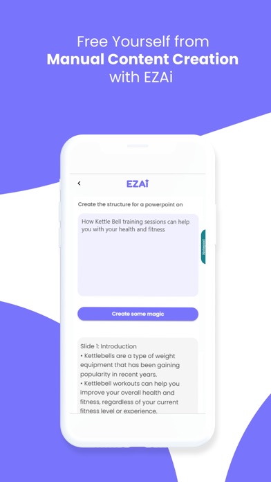 EZAi - Ai Copy Content Writer screenshot 7