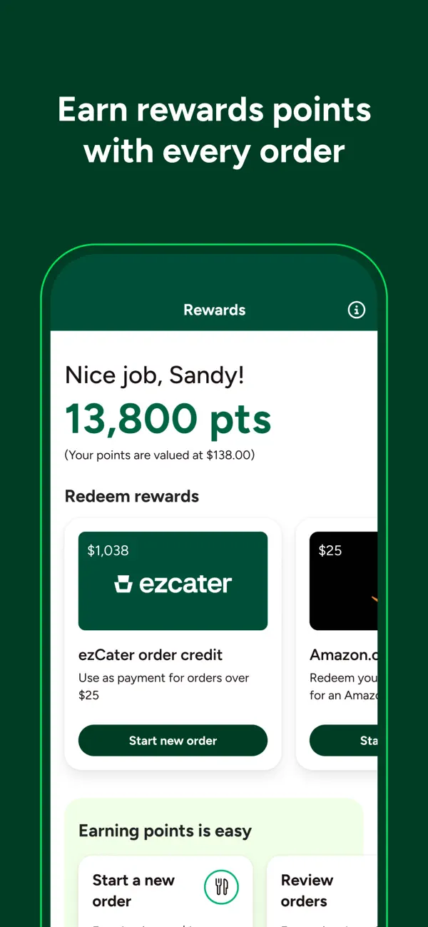 ezCater - Food for Workplaces screenshot 2