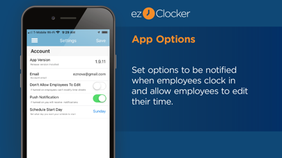 ezClocker: Employee Time Track screenshot 1