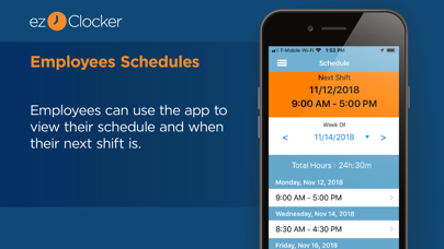ezClocker: Employee Time Track screenshot 2